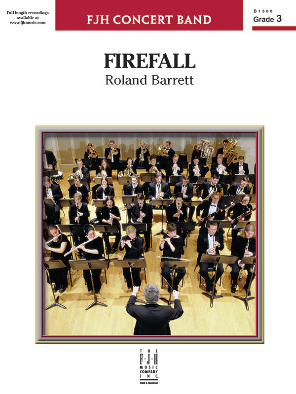 Firefall - Concert Band Conductor Score & Parts (Digital Download)