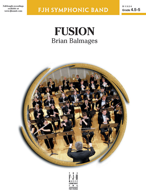 Fusion - Concert Band Conductor Score & Parts (Digital Download)