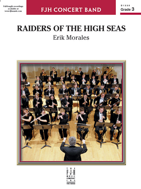 Raiders of the High Seas - Concert Band Conductor Score & Parts (Digital Download)