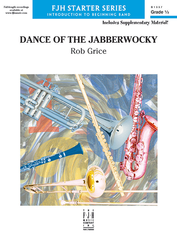 Dance of the Jabberwocky - Concert Band Conductor Score & Parts (Digital Download)