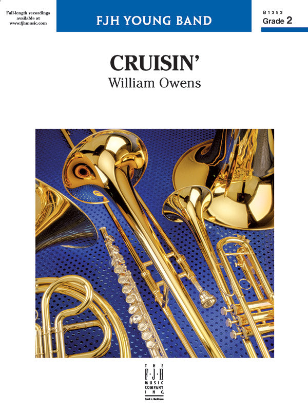 Cruisin' - Concert Band Conductor Score & Parts (Digital Download)
