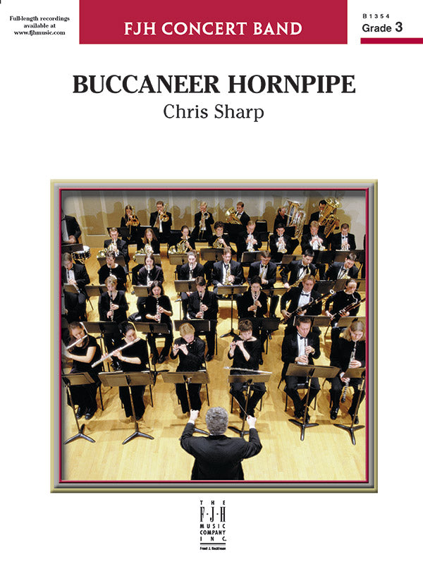 Buccaneer Hornpipe - Concert Band Conductor Score & Parts (Digital Download)