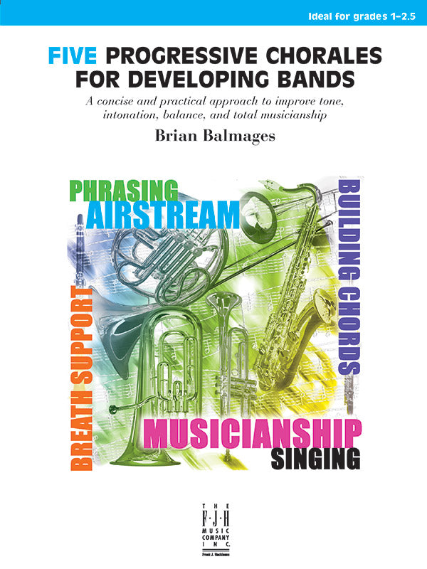 Five Progressive Chorales for Developing Bands - Concert Band Conductor Score & Parts (Digital Download)