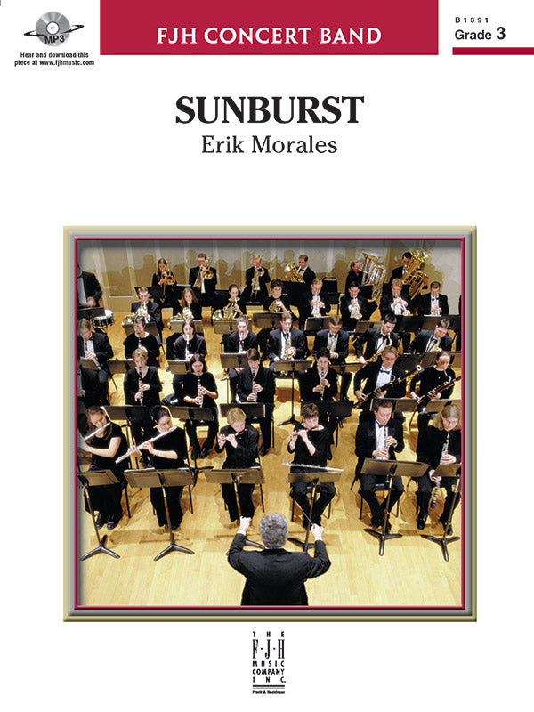 Sunburst - Concert Band Conductor Score & Parts (Digital Download)