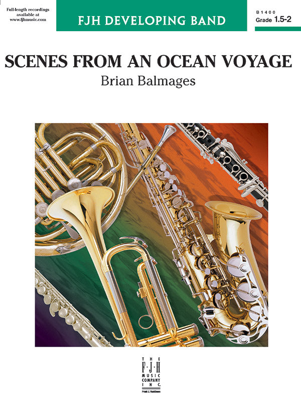 Scenes from an Ocean Voyage - Concert Band Conductor Score & Parts (Digital Download)