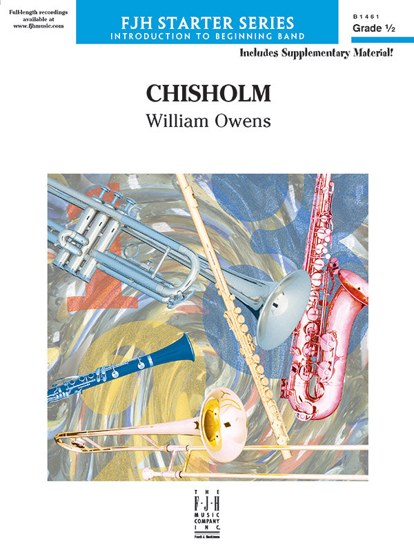 Chisholm - Concert Band Conductor Score & Parts (Digital Download)