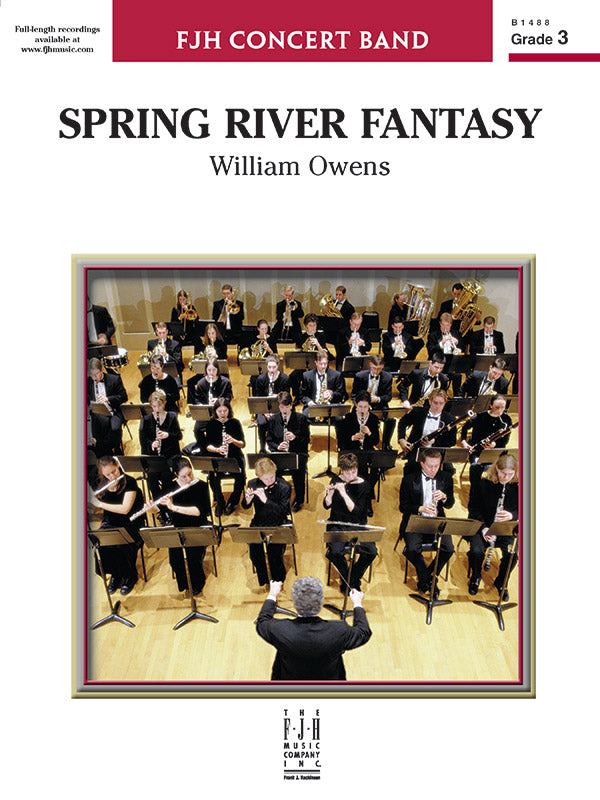 Spring River Fantasy - Concert Band Conductor Score & Parts (Digital Download)