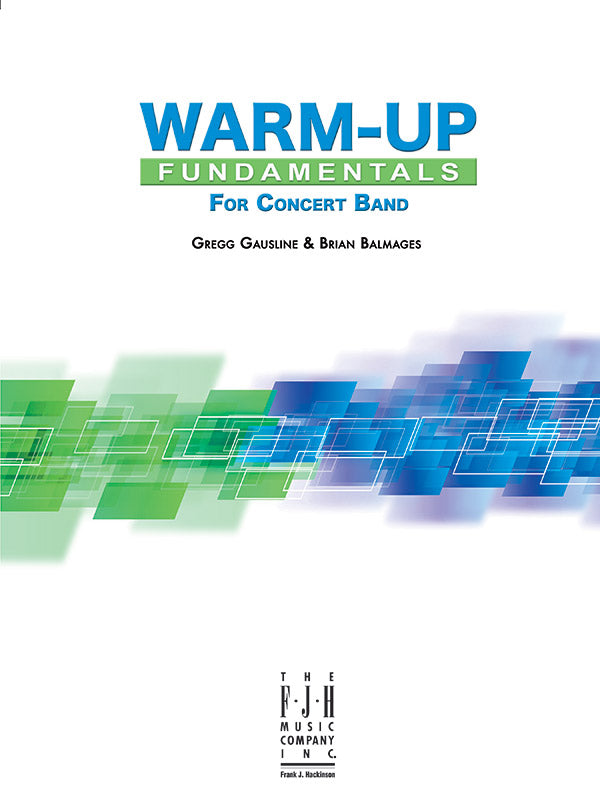 Warm-Up Fundamentals for Concert Band - Concert Band Conductor Score & Parts (Digital Download)