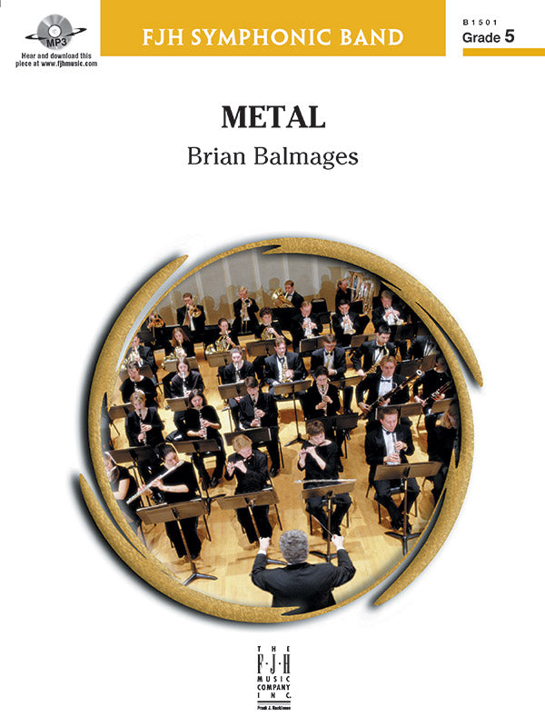 Metal - Concert Band Conductor Score & Parts (Digital Download)