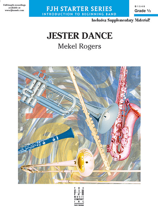 Jester Dance - Concert Band Conductor Score & Parts (Digital Download)
