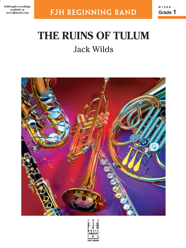 The Ruins of Tulum - Concert Band Conductor Score & Parts (Digital Download)