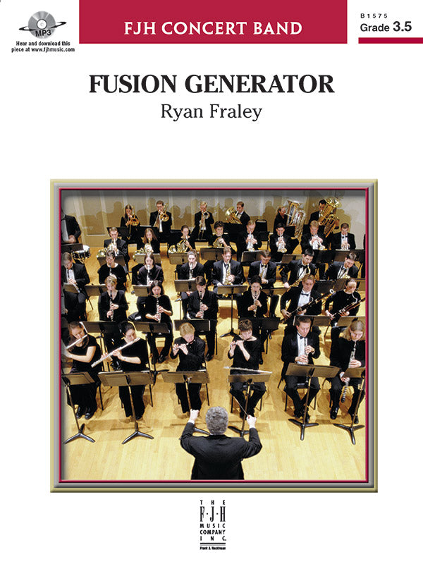 Fusion Generator - Concert Band Conductor Score & Parts (Digital Download)
