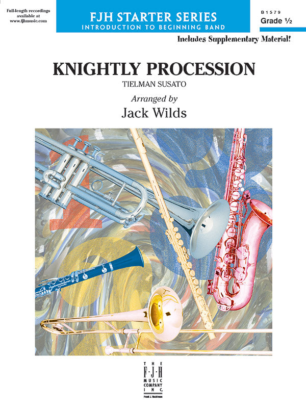 Knightly Procession - Concert Band Conductor Score & Parts (Digital Download)