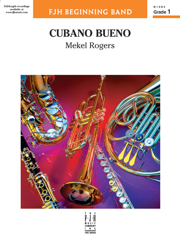 Cubano Bueno - Concert Band Conductor Score & Parts (Digital Download)