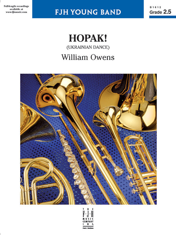 Hopak! - Concert Band Conductor Score & Parts (Digital Download)