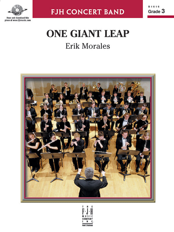 One Giant Leap - Concert Band Conductor Score & Parts (Digital Download)