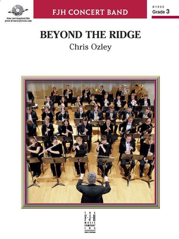Beyond the Ridge - Concert Band Conductor Score & Parts (Digital Download)
