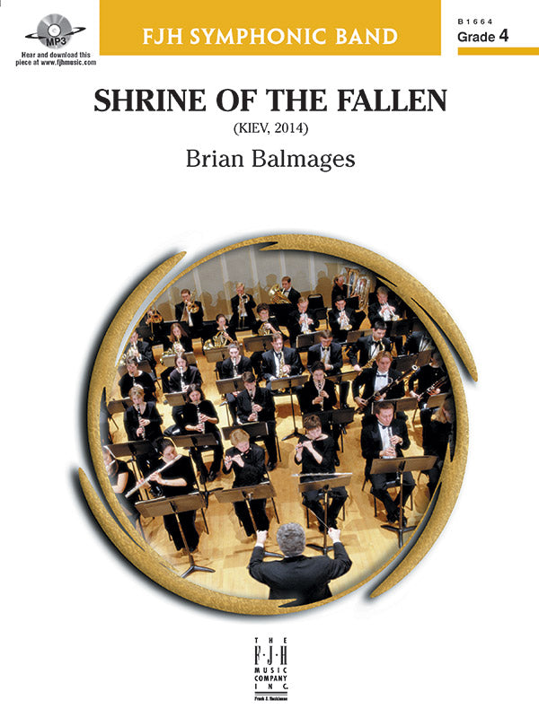 Shrine of the Fallen - Concert Band Conductor Score & Parts (Digital Download)