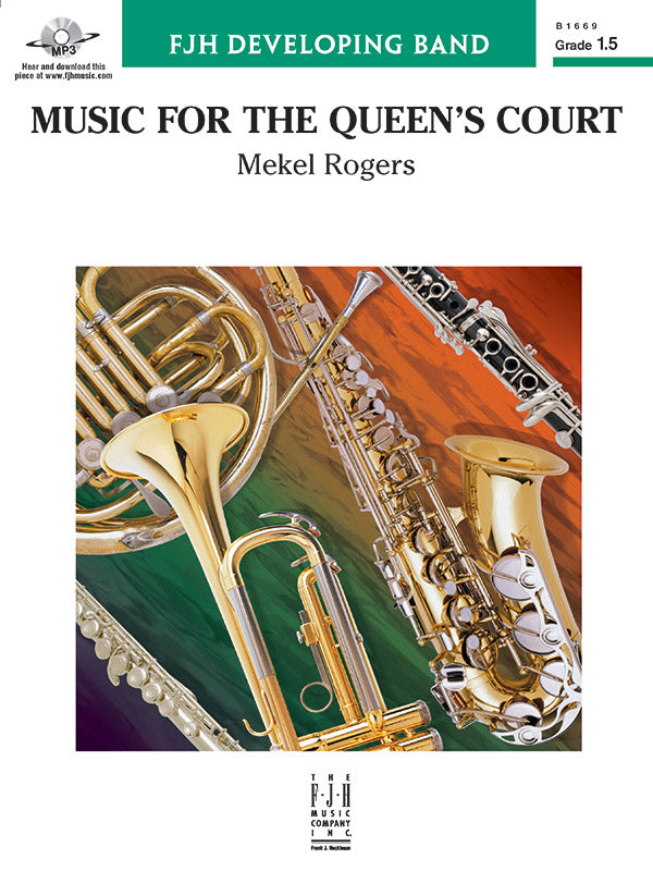 Music for the Queen's Court - Concert Band Conductor Score & Parts (Digital Download)