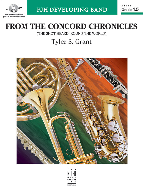 From the Concord Chronicles - Concert Band Conductor Score & Parts (Digital Download)