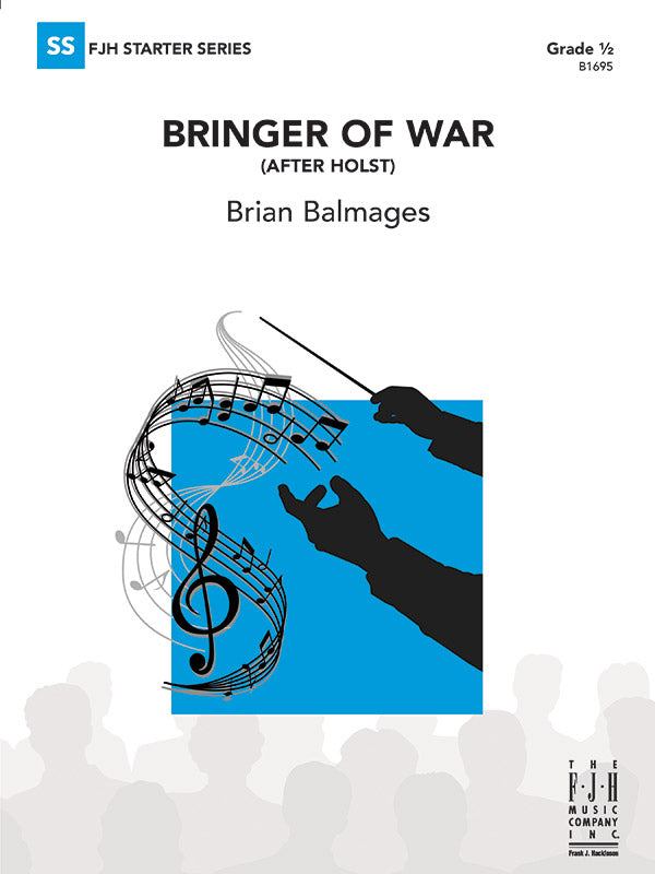 Bringer of War - Concert Band Conductor Score & Parts (Digital Download)