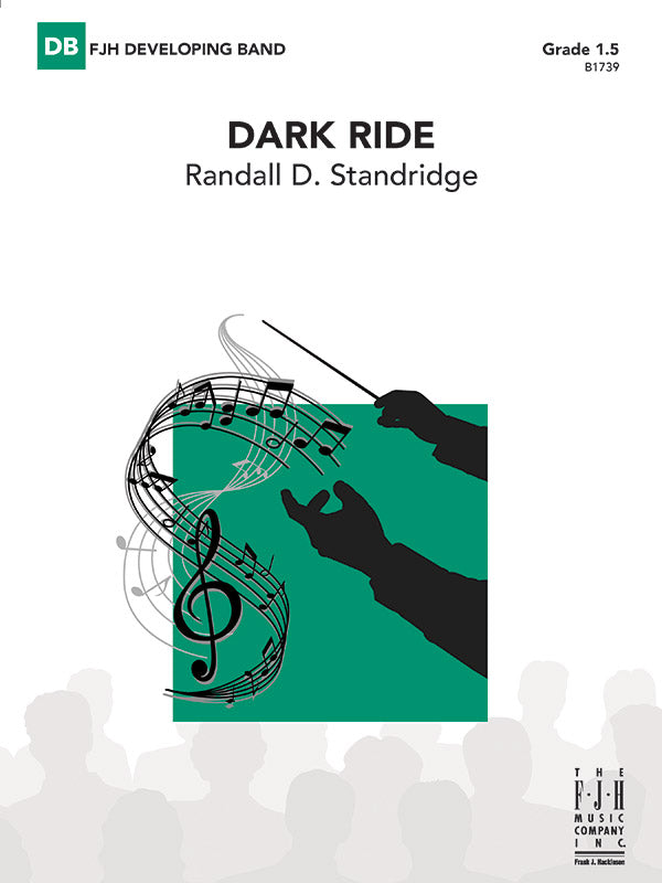Dark Ride - Concert Band Conductor Score & Parts (Digital Download)