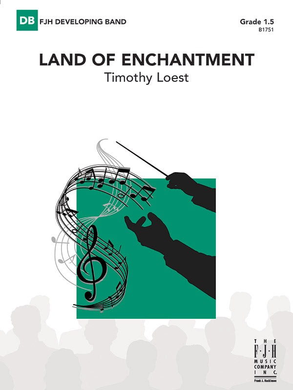 Land of Enchantment - Concert Band Conductor Score & Parts (Digital Download)