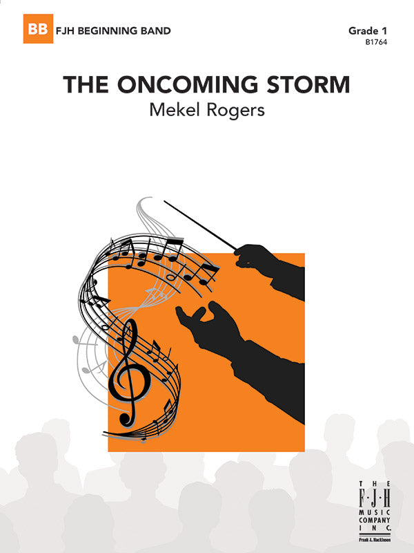 The Oncoming Storm - Concert Band Conductor Score & Parts (Digital Download)