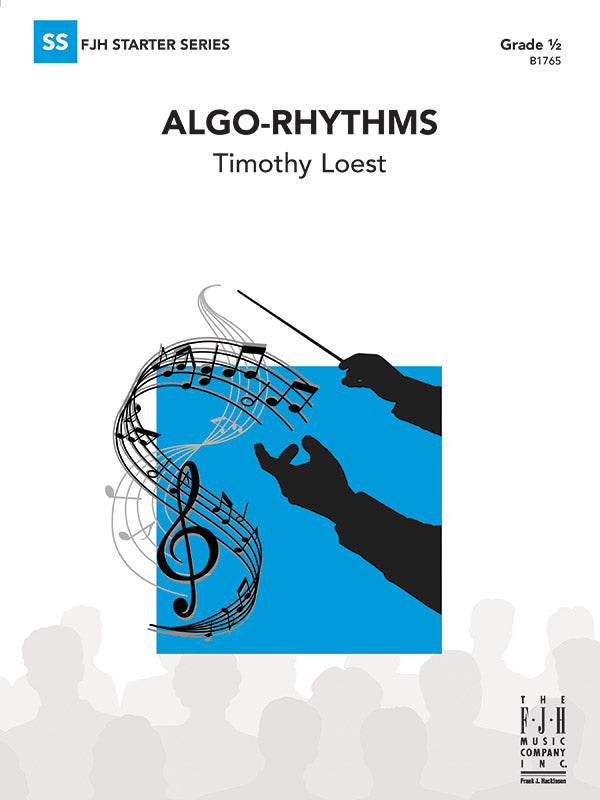 Algo-Rhythms - Concert Band Conductor Score & Parts (Digital Download)