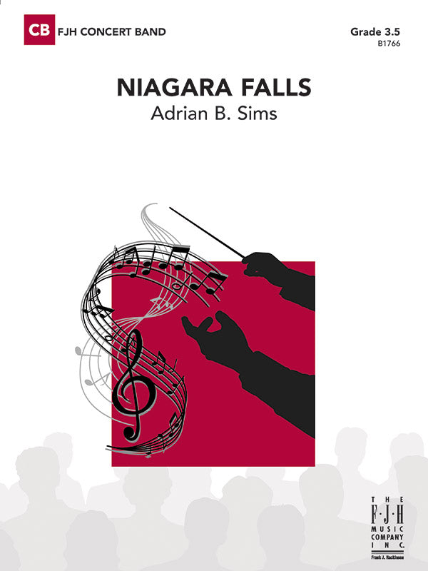Niagara Falls - Concert Band Conductor Score & Parts (Digital Download)