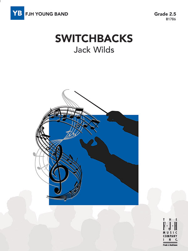 Switchbacks - Concert Band Conductor Score & Parts (Digital Download)