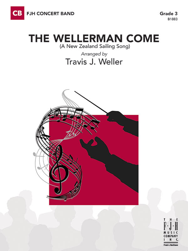 The Wellerman Come - Concert Band Conductor Score & Parts (Digital Download)