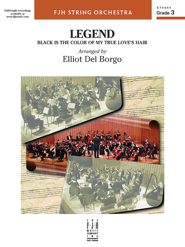 Legend - Grade 3 - String Orchestra Conductor Score & Parts (Digital Download)
