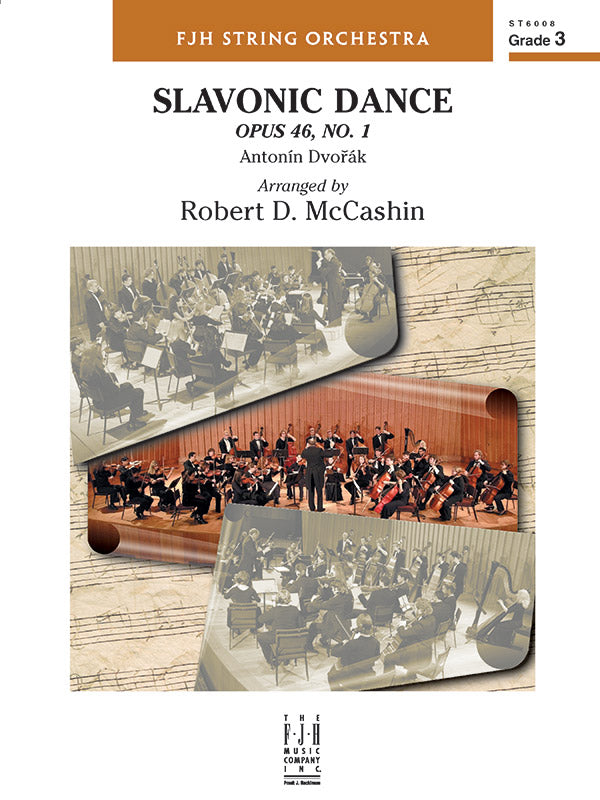 Slavonic Dance, Opus 46, No. 1 - String Orchestra Conductor Score & Parts (Digital Download)