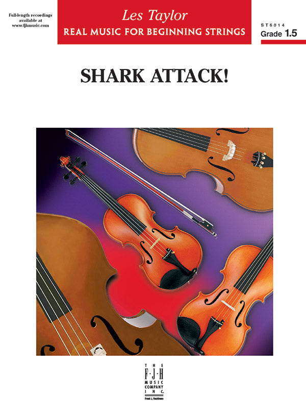 Shark Attack! - String Orchestra Conductor Score & Parts (Digital Download)