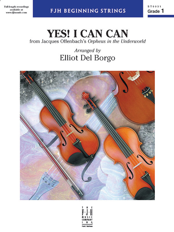 Yes! I Can Can - String Orchestra Conductor Score & Parts (Digital Download)