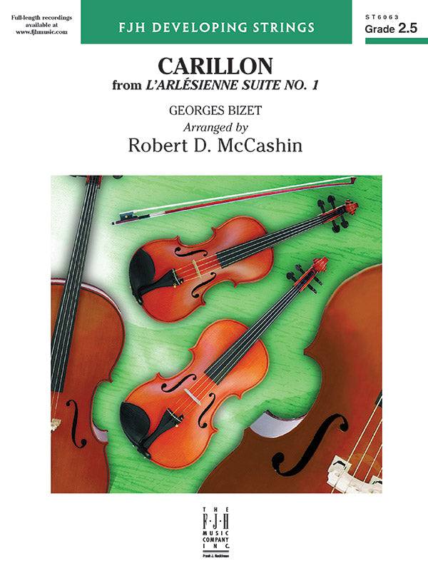 Carillon from L'arlesienne Suite No. 1 - String Orchestra Conductor Score & Parts (Digital Download)