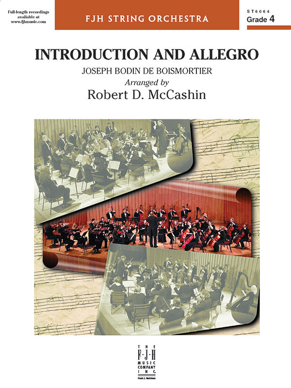 Introduction and Allegro - String Orchestra Conductor Score & Parts (Digital Download)