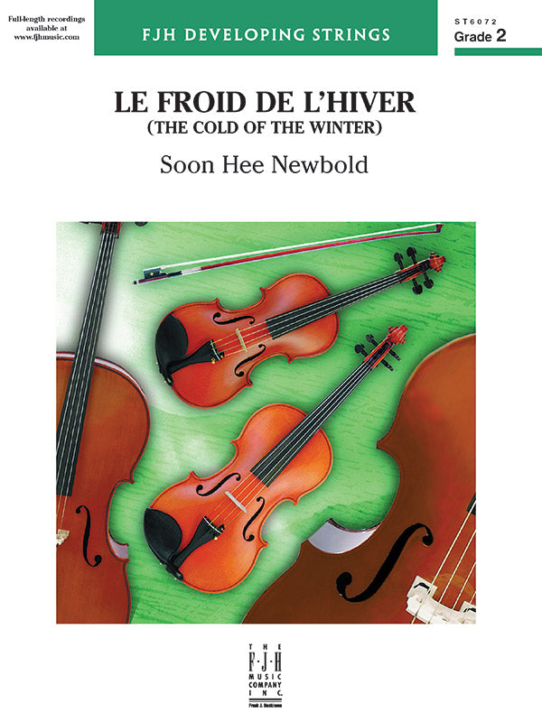 Le froid de l'hiver (The Cold of the Winter) - String Orchestra Conductor Score & Parts (Digital Download)