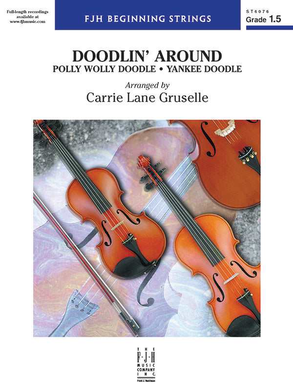 Doodlin' Around - String Orchestra Conductor Score & Parts (Digital Download)