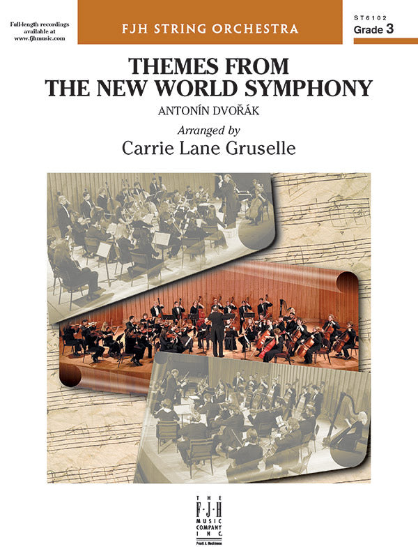 Themes from the New World Symphony - String Orchestra Conductor Score & Parts (Digital Download)