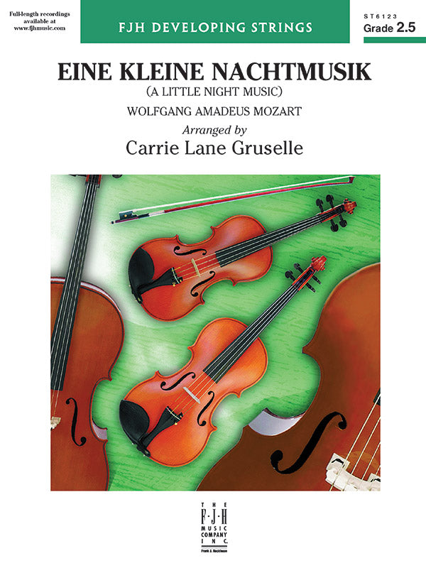 Eine Kleine Nachtmusik (A Little Night Music) - String Orchestra Conductor Score & Parts (Digital Download)