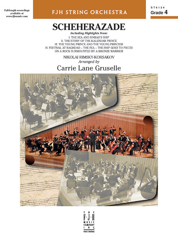 Scheherazade - String Orchestra Conductor Score & Parts (Digital Download)