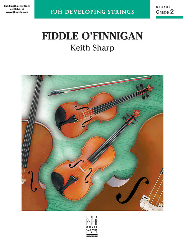 Fiddle O'Finnigan - String Orchestra Conductor Score & Parts (Digital Download)