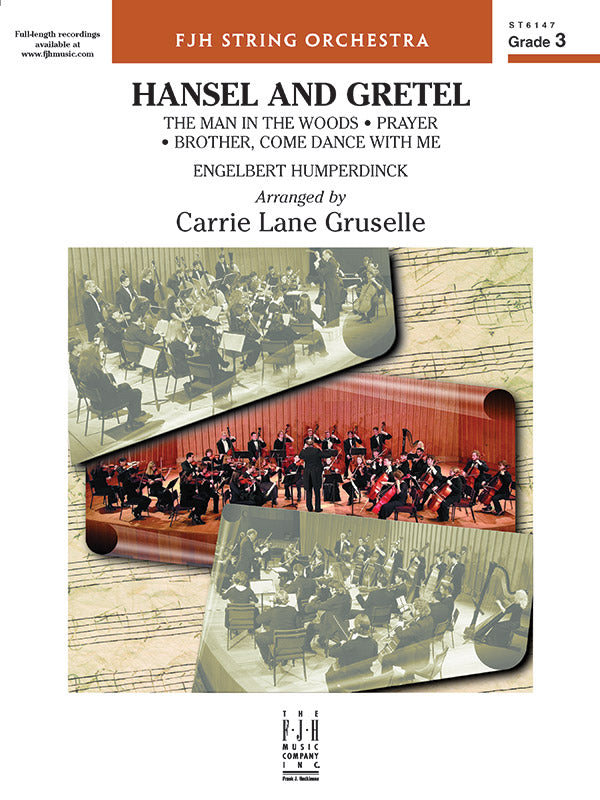 Hansel and Gretel - String Orchestra Conductor Score & Parts (Digital Download)
