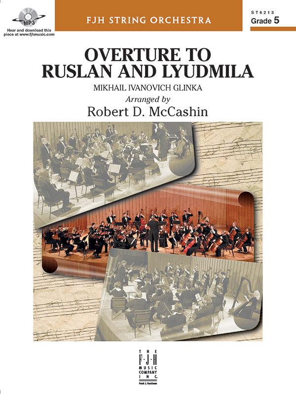Overture to Ruslan and Lyudmila - String Orchestra Conductor Score & Parts (Digital Download)