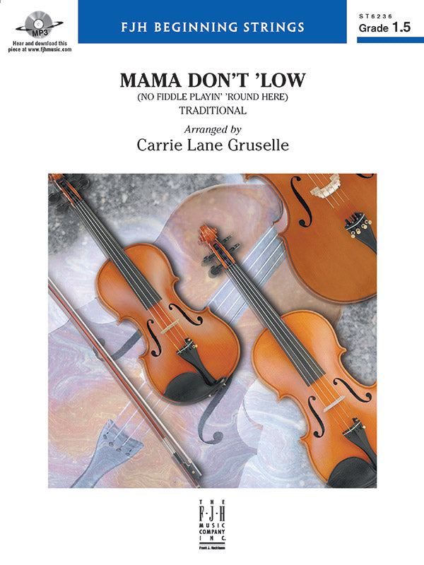 Mama Don't 'Low - String Orchestra Conductor Score & Parts (Digital Download)