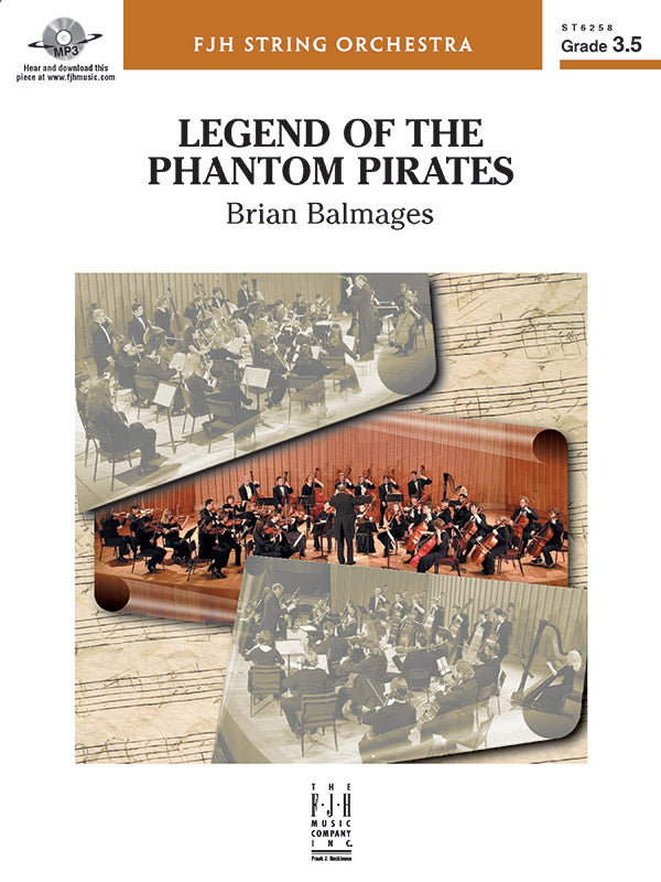 Legend of the Phantom Pirates - String Orchestra Conductor Score & Parts (Digital Download)