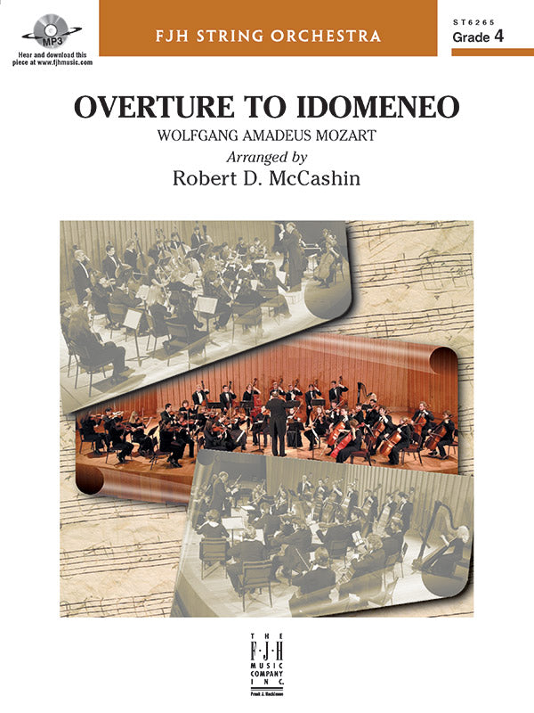 Overture to Idomeneo - String Orchestra Conductor Score & Parts (Digital Download)