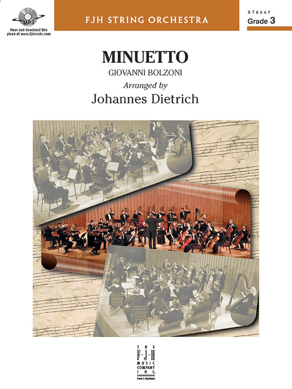 Minuetto - String Orchestra Conductor Score & Parts (Digital Download)